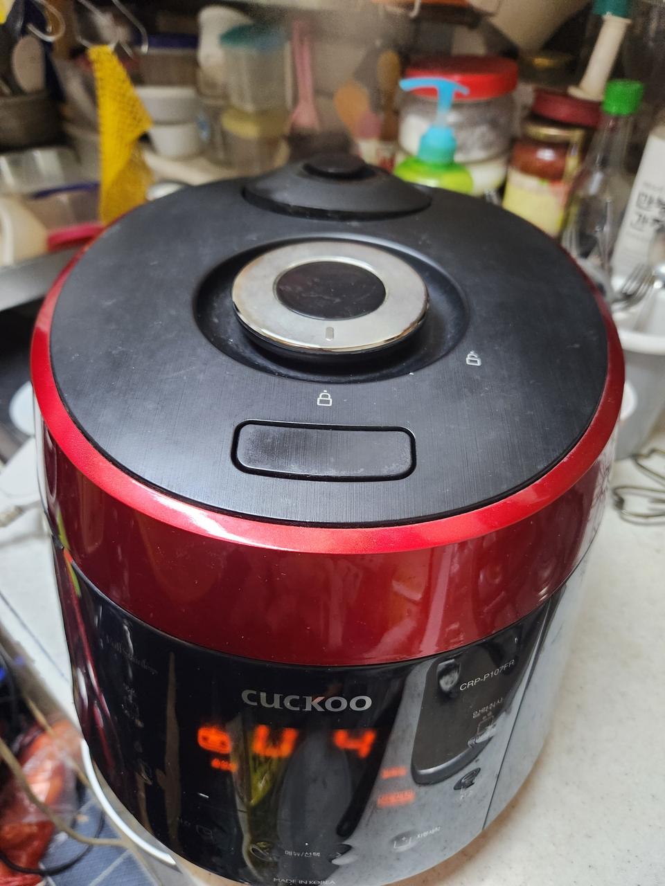 쿠쿠 10인용 열판방식 말하는 압력밥솥 CRP-107FR 판매합니다