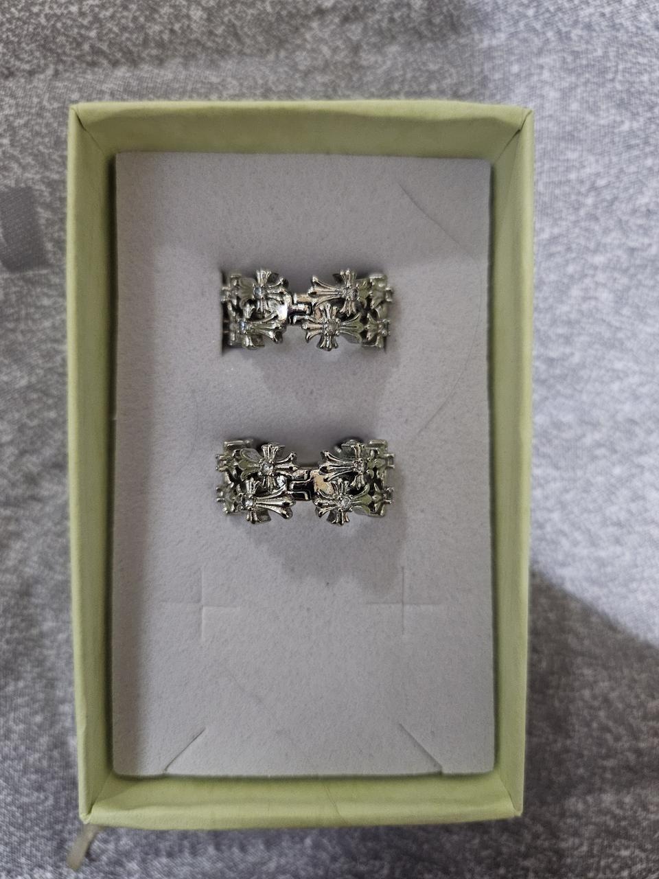 크롬 써지컬 원터치 귀걸이