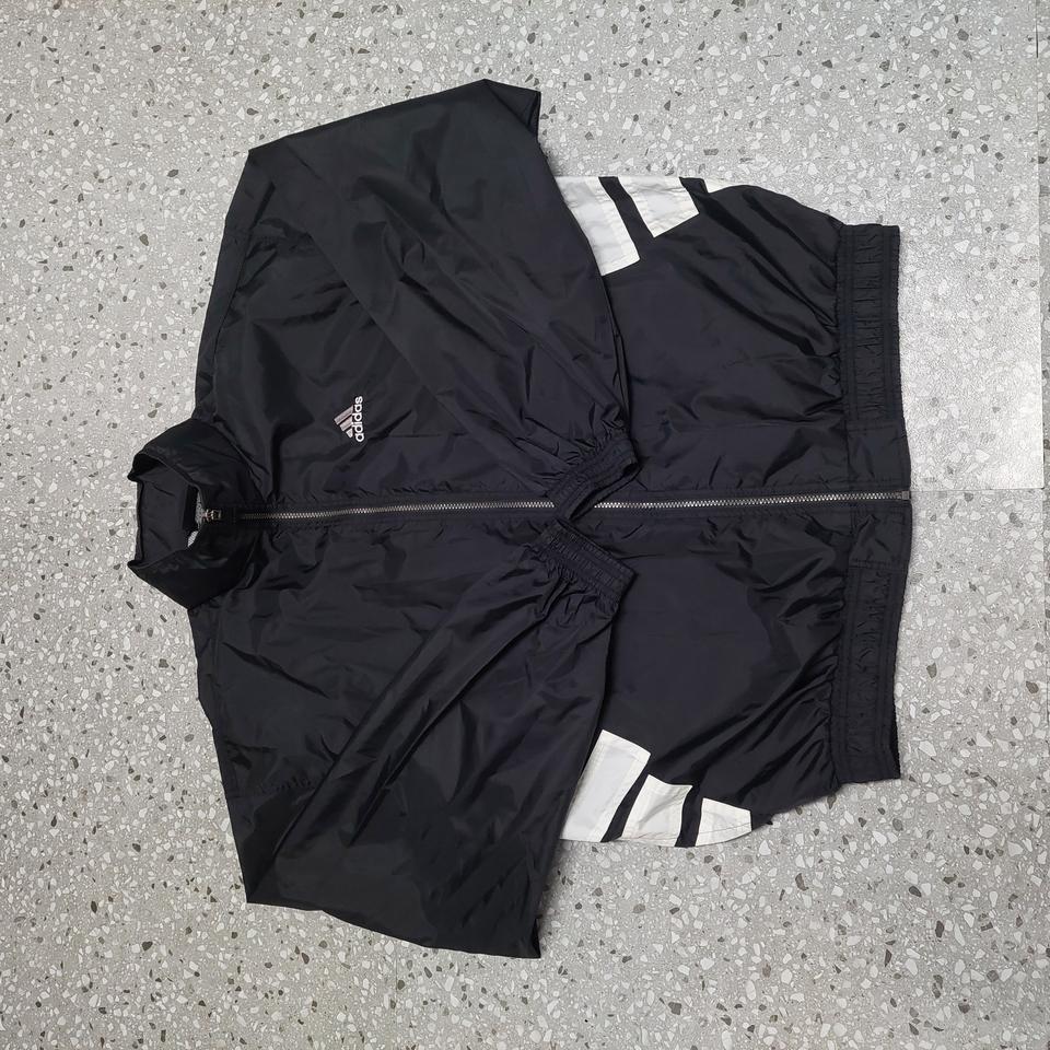 90s 아디다스 빈티지 바람막이 XL/윈드브레이커/올드스쿨/삼선