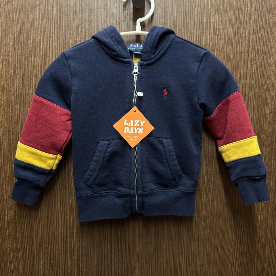 폴로 후드집업 2T