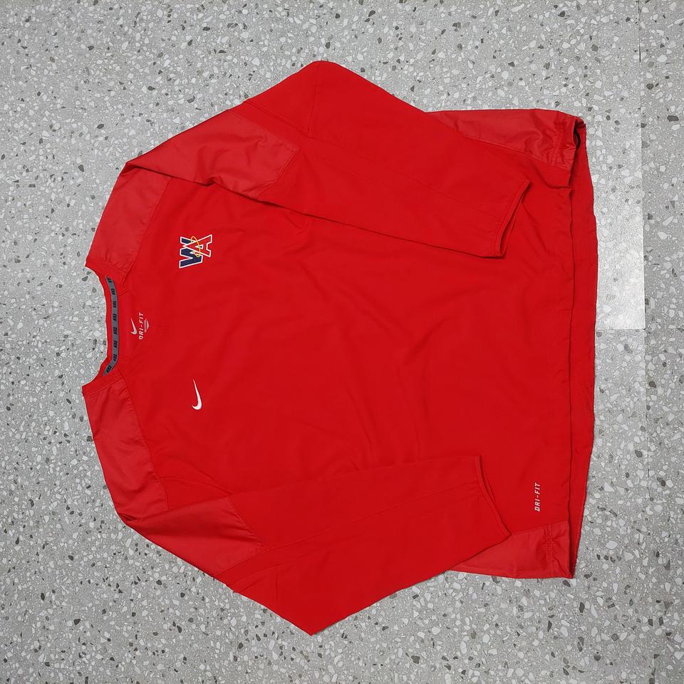 나이키 V넥 풀오버 자켓 XXL/바람막이/윈드브레이커/트레이닝/쉘탑