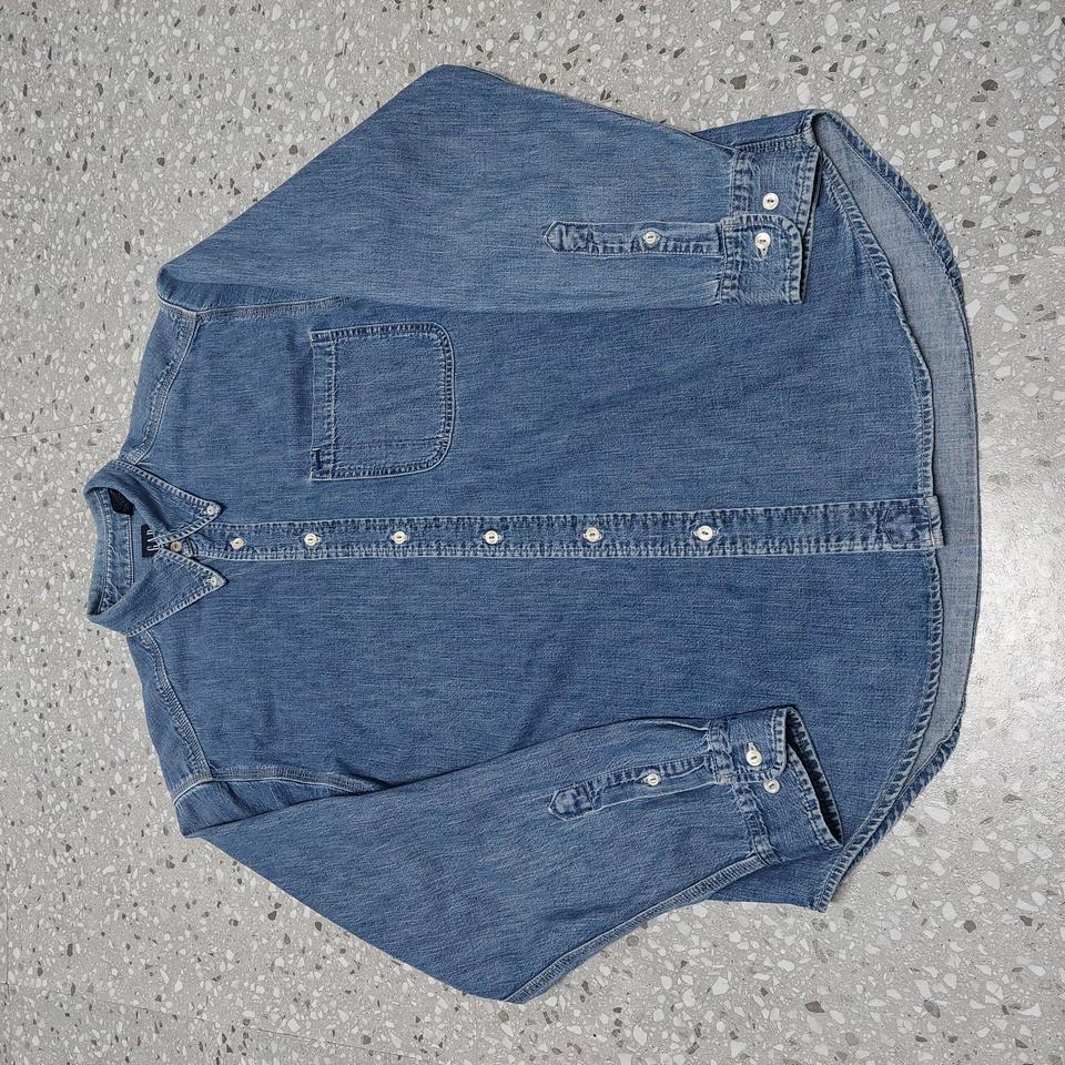 90s GAP 갭 빈티지 데님 셔츠 105/청남방