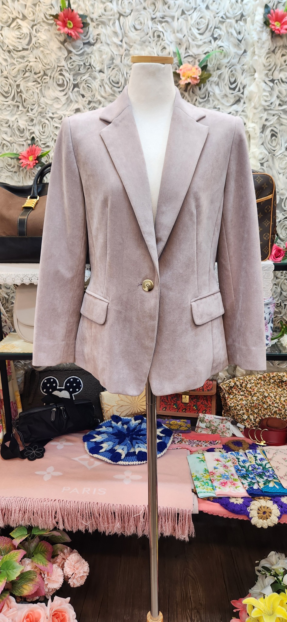 MILIEU 인조 스웨이드 자켓 (55)