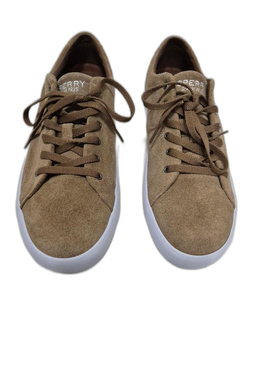 스페리스웨이드 스니커즈  브라운