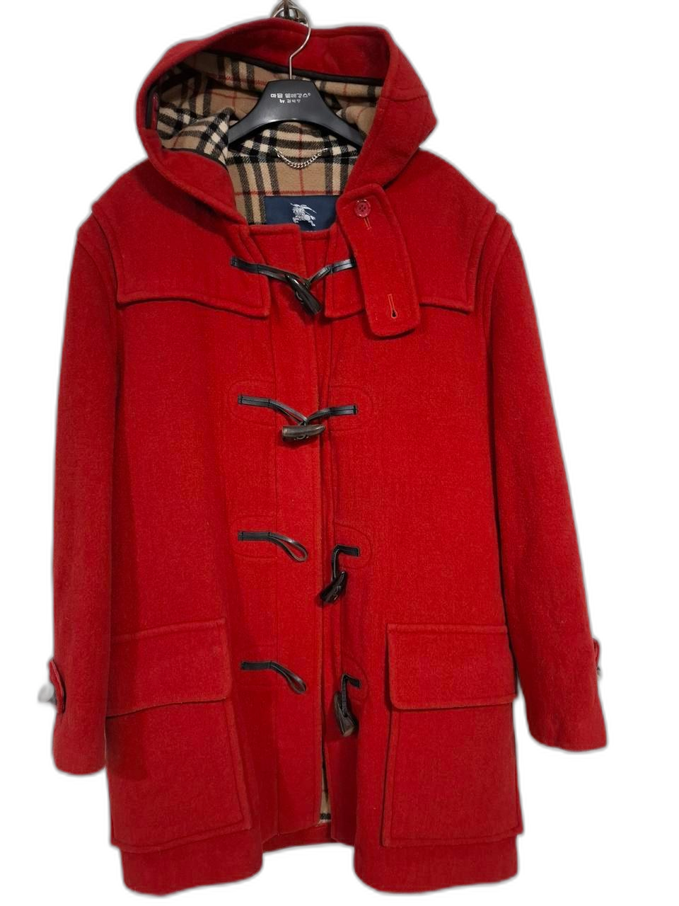 버버리 캐시미어모 떡볶이코트 55~66