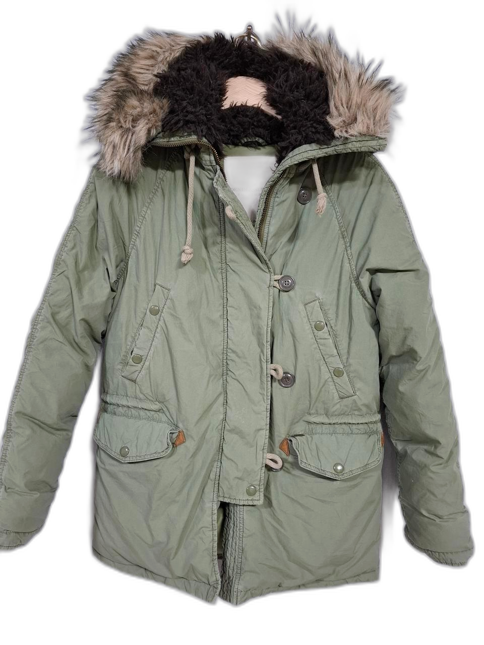 랄프로렌 데님앤서플라이 패딩파카 S