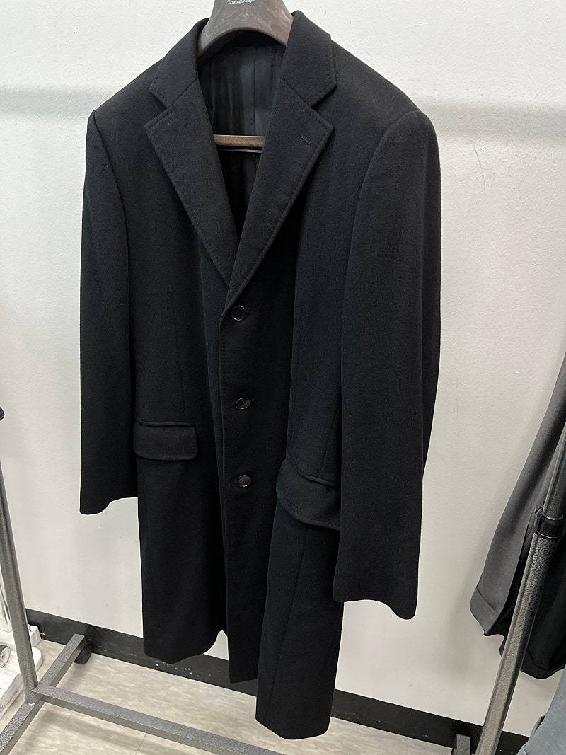 100-105) 로로피아나 원단 캐시미어100% 코트