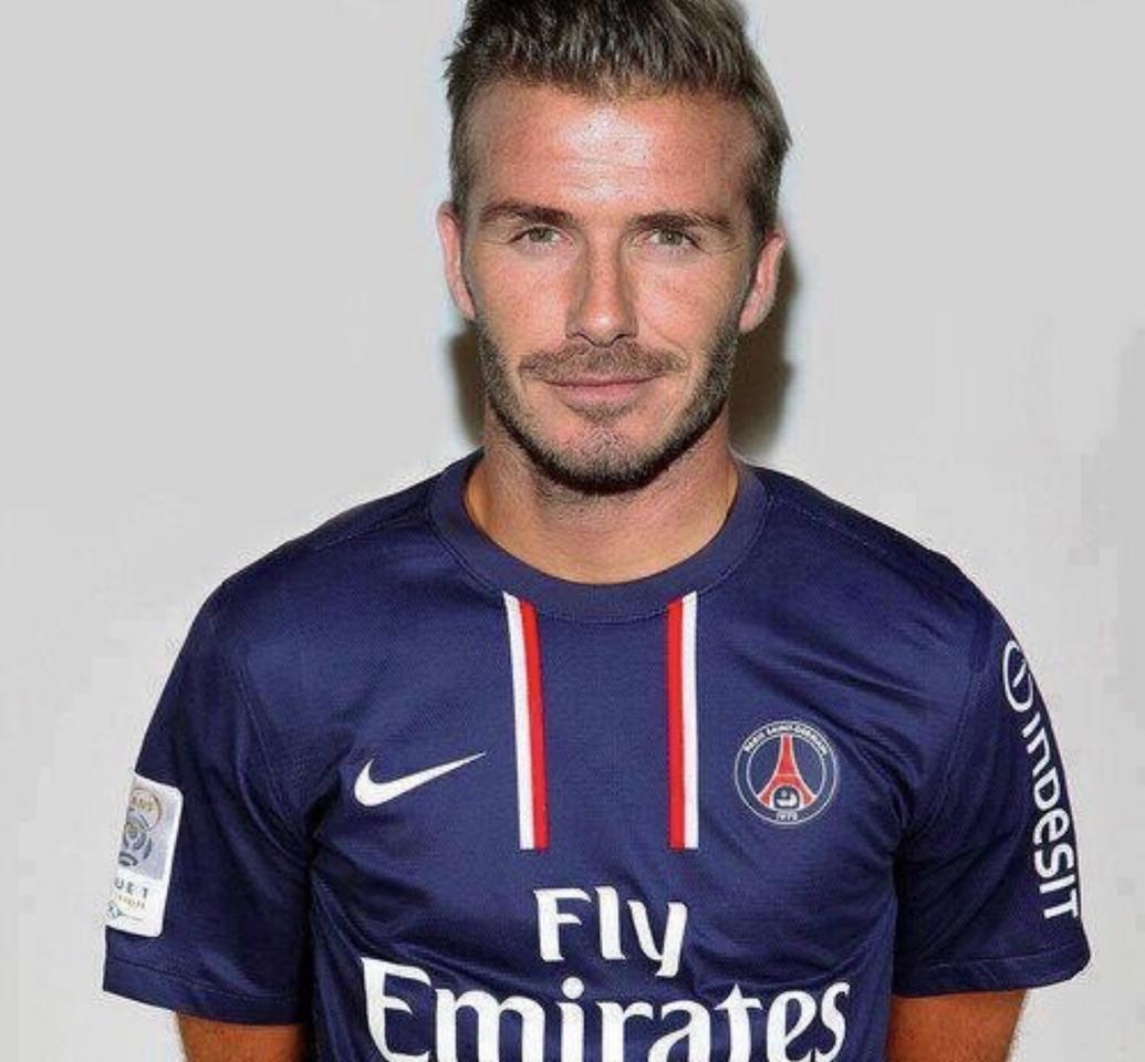 [S] 나이키 12-13 PSG 베컴 마킹 홈 유니폼