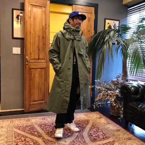 [M] 엔지니어드가먼츠 라이딩코트 샌프란시스코마켓 별주 엔가 샌마 류승범