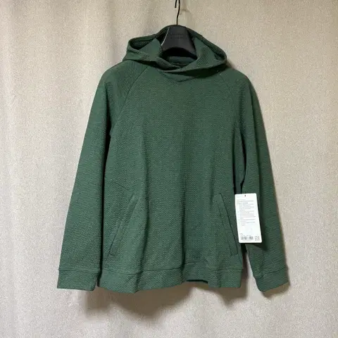 룰루레몬 텍스처드 더블 니트 코튼 후디