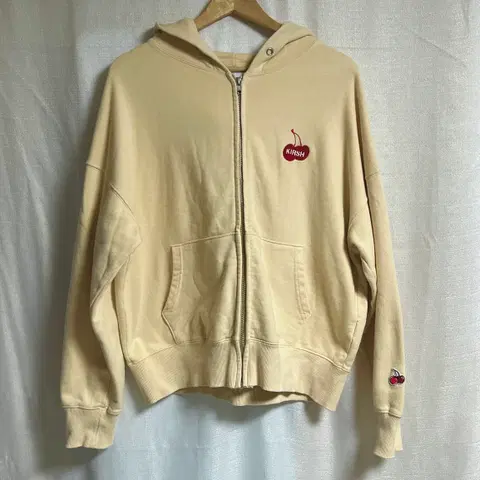 공용 키르시 오버핏 후드집업 후드티 XL