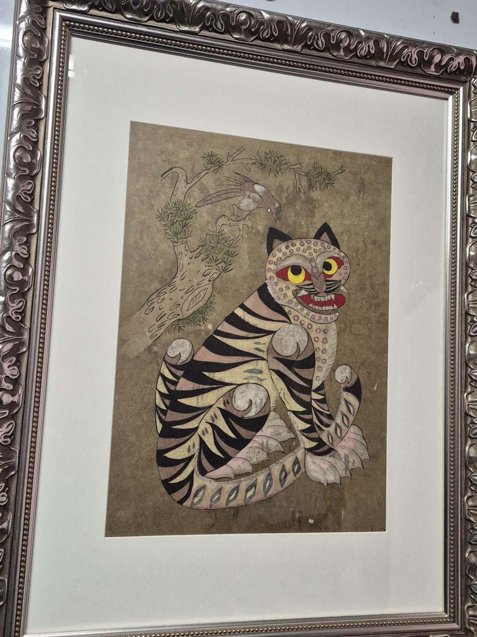 까치호랑이(민화)