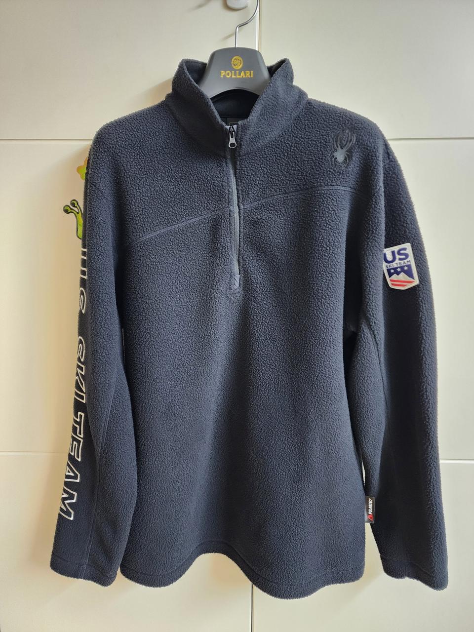 스파이더 플리스 반집업 새상품 판매합니다.