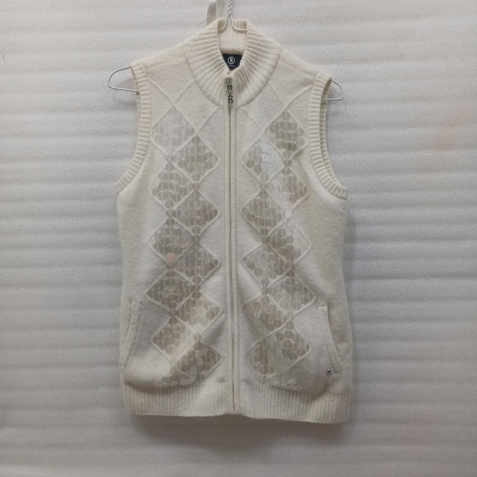 보그너 골프 울 니트 방풍 집업 조끼 여성 M 포근 훌륭 사랑봉봉