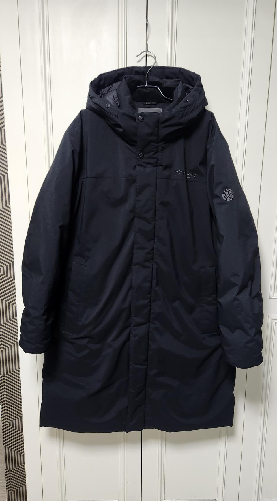 110(2XL)디스커버리 남성 구스다운 롱패딩