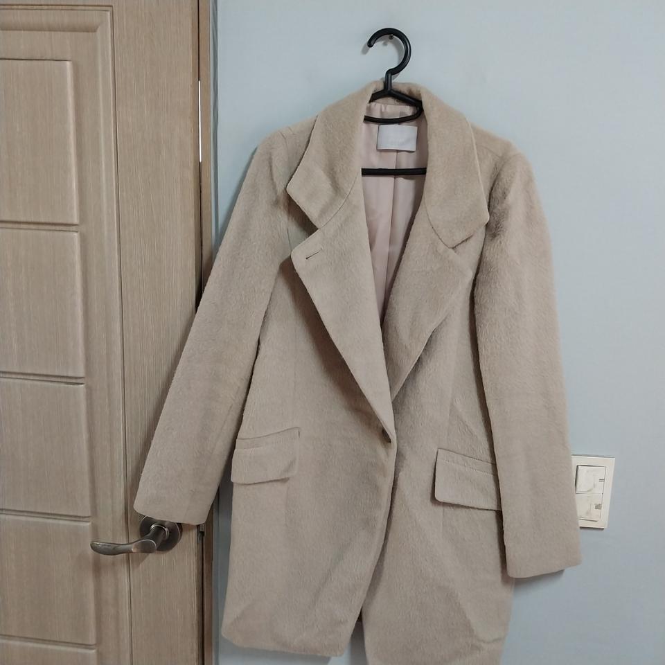 데코 알파카 코트 55 사이즈