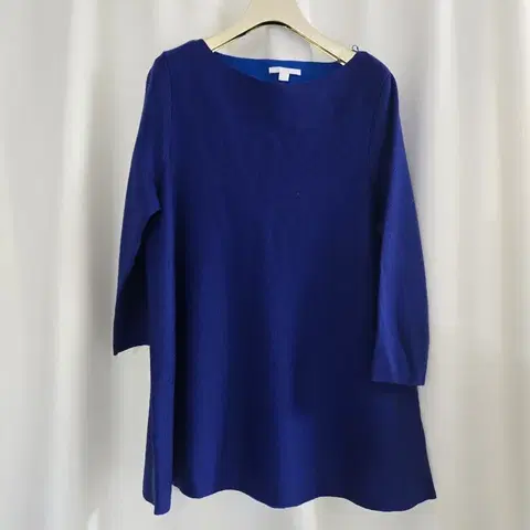 코스 블루 니트