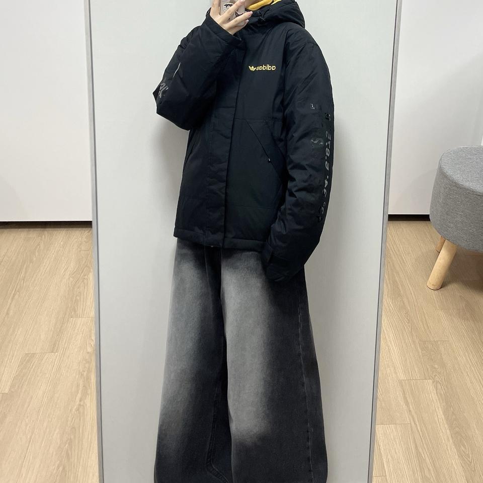 아디다스 어드벤쳐 2in1 덕다운 패딩 자켓