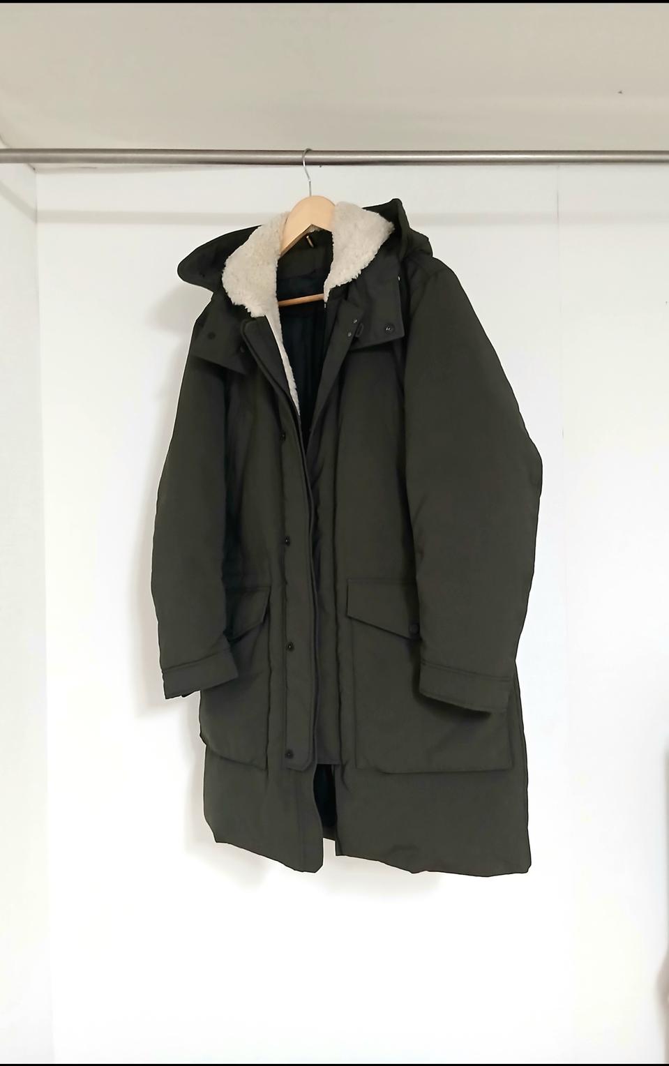 지크 구스 롱 패딩:95