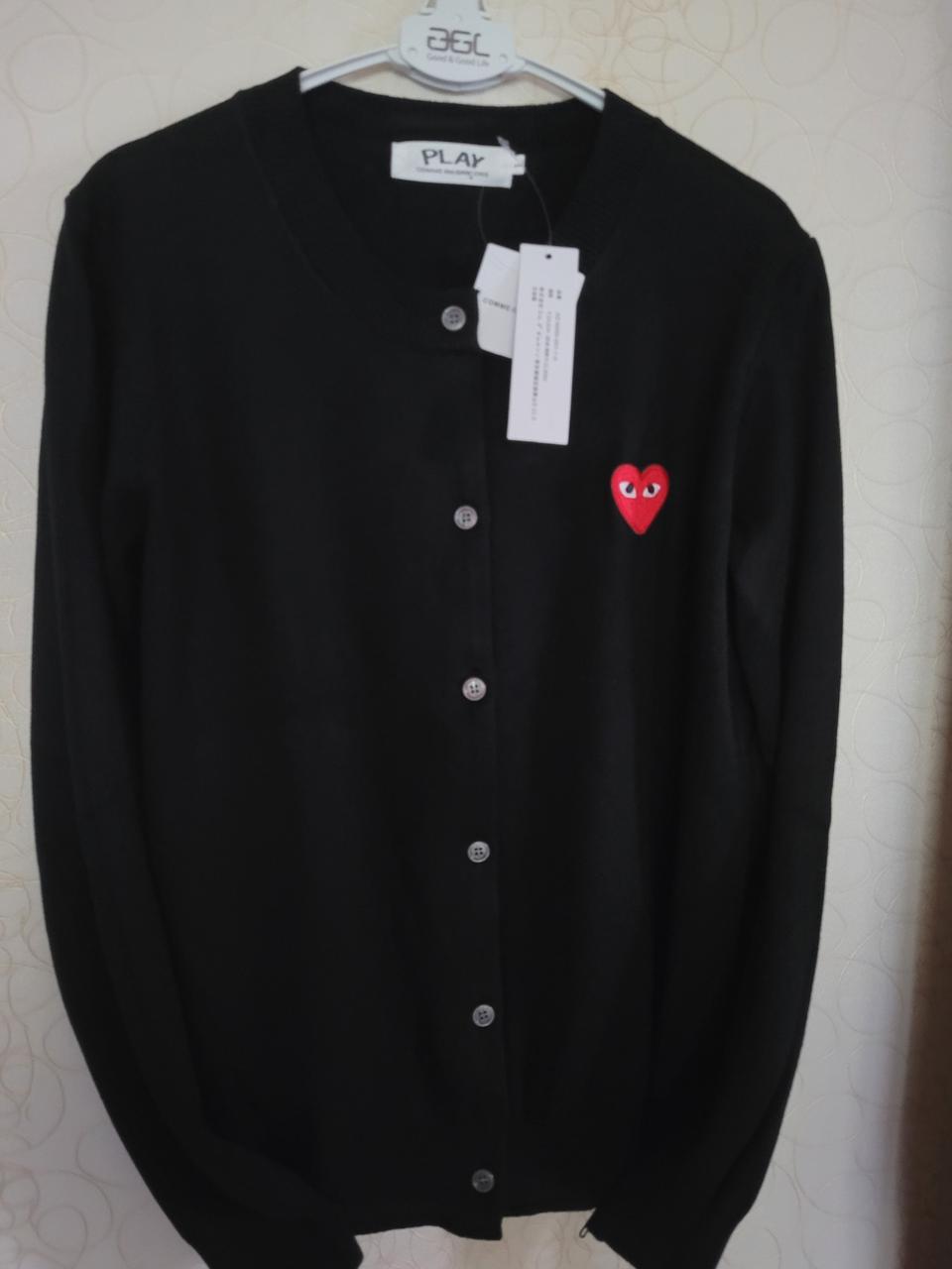 꼼데가르송 여성 가디건