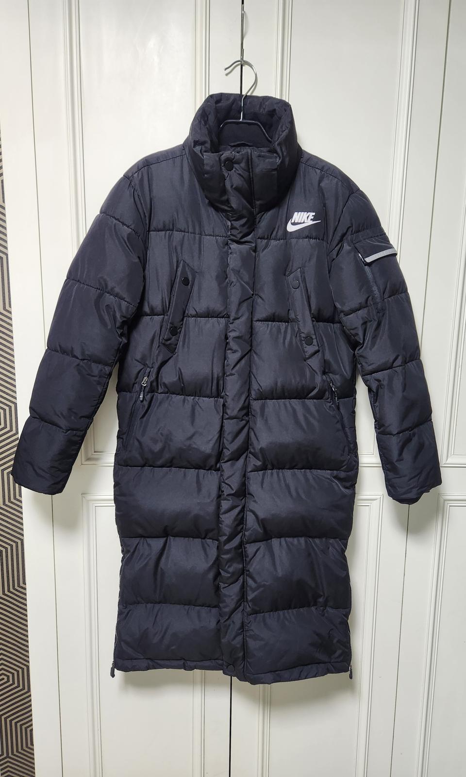 [M]나이키 여성 저스트두잇 블랙 롱패딩