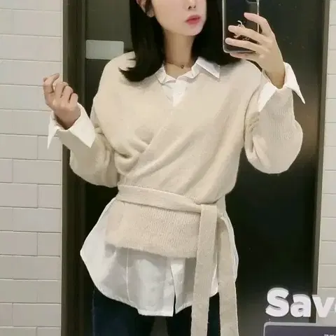 모던로브 랩 가디건