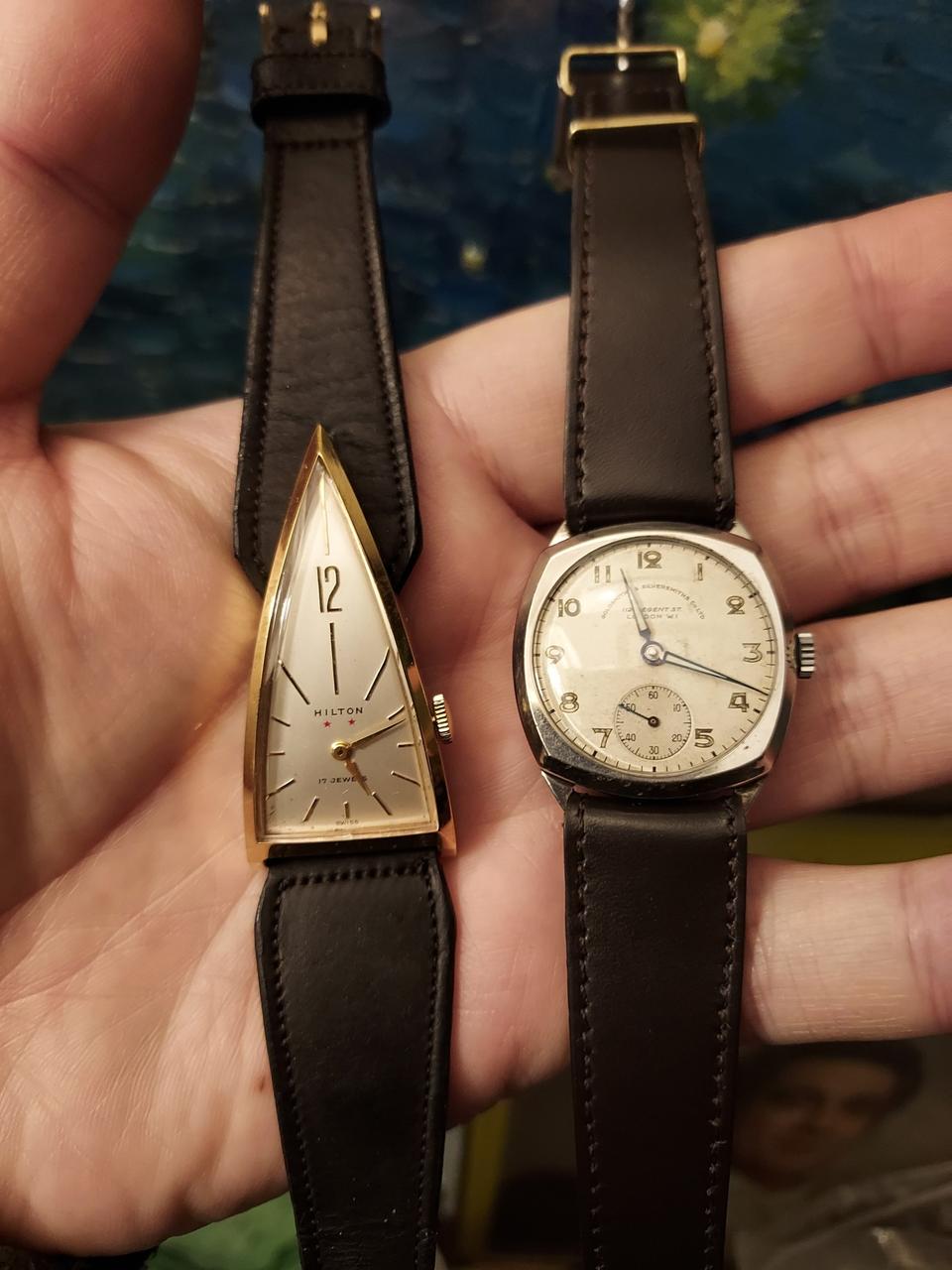 빈티지 시계 두개 결제창