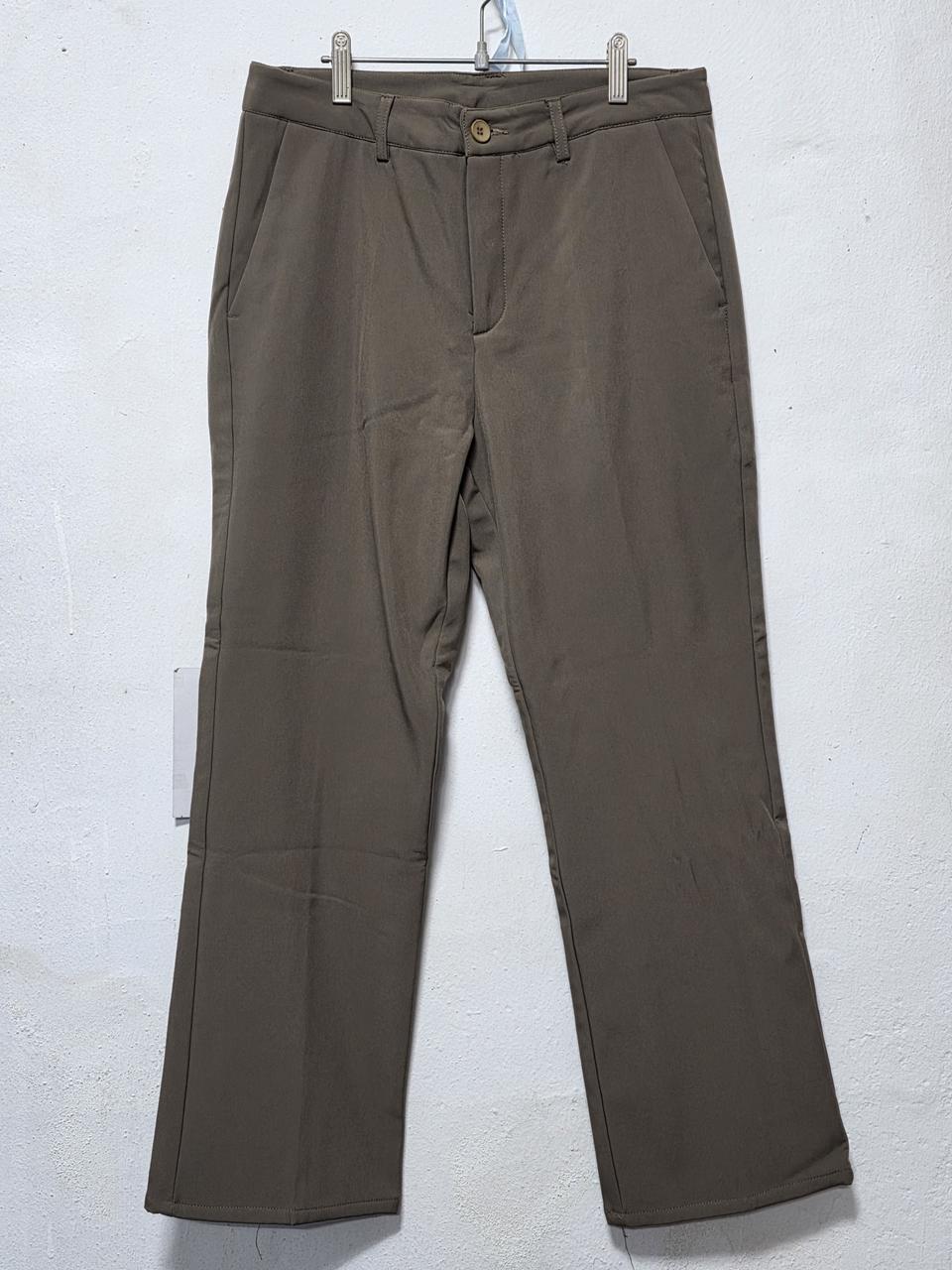 남성 본딩 기모바지  일자형  바지