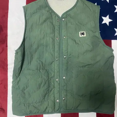 코닥 리버시블 플리스 조끼