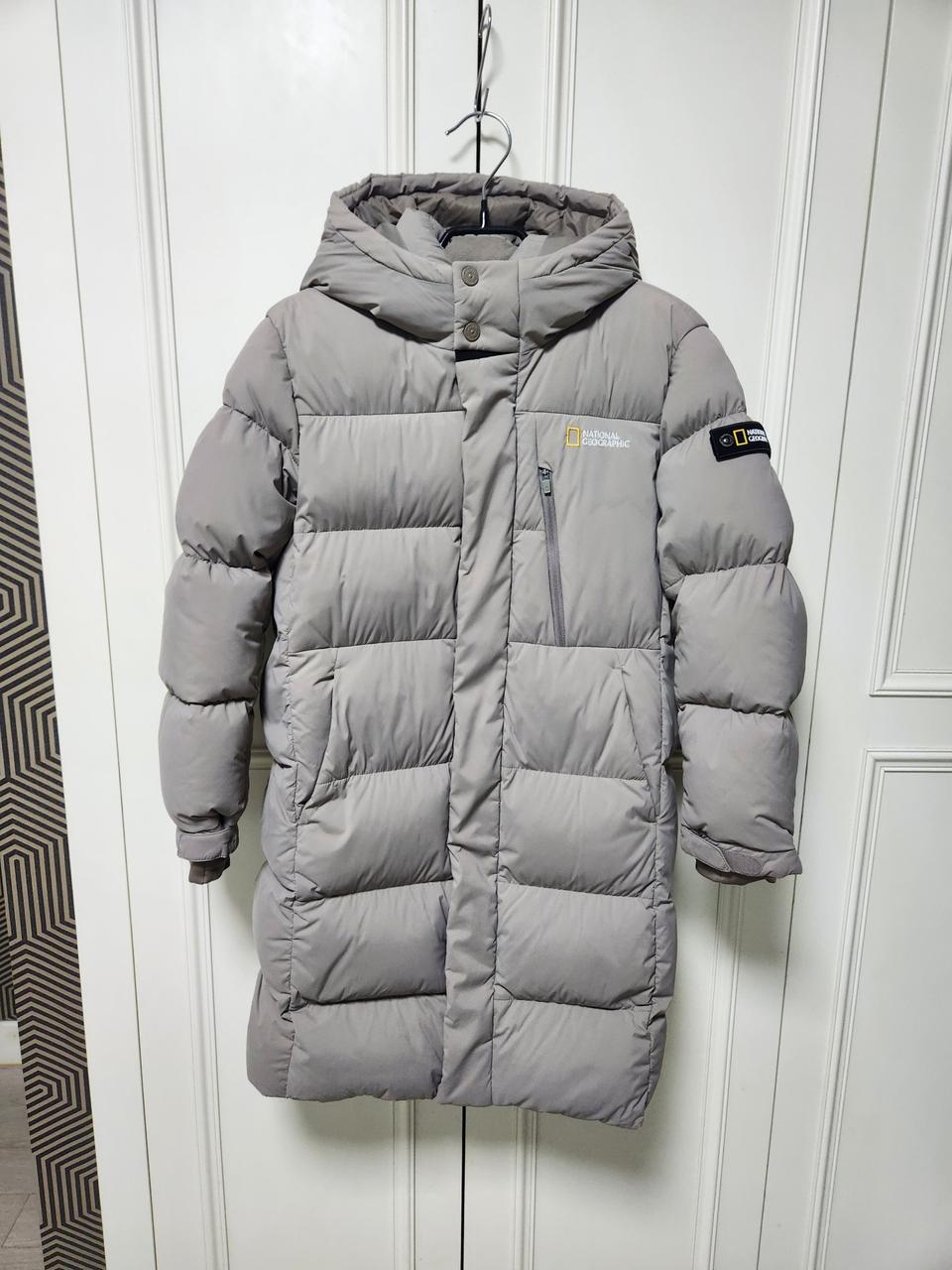 (140)내셔널지오그래픽 키즈 구스 다운 점퍼