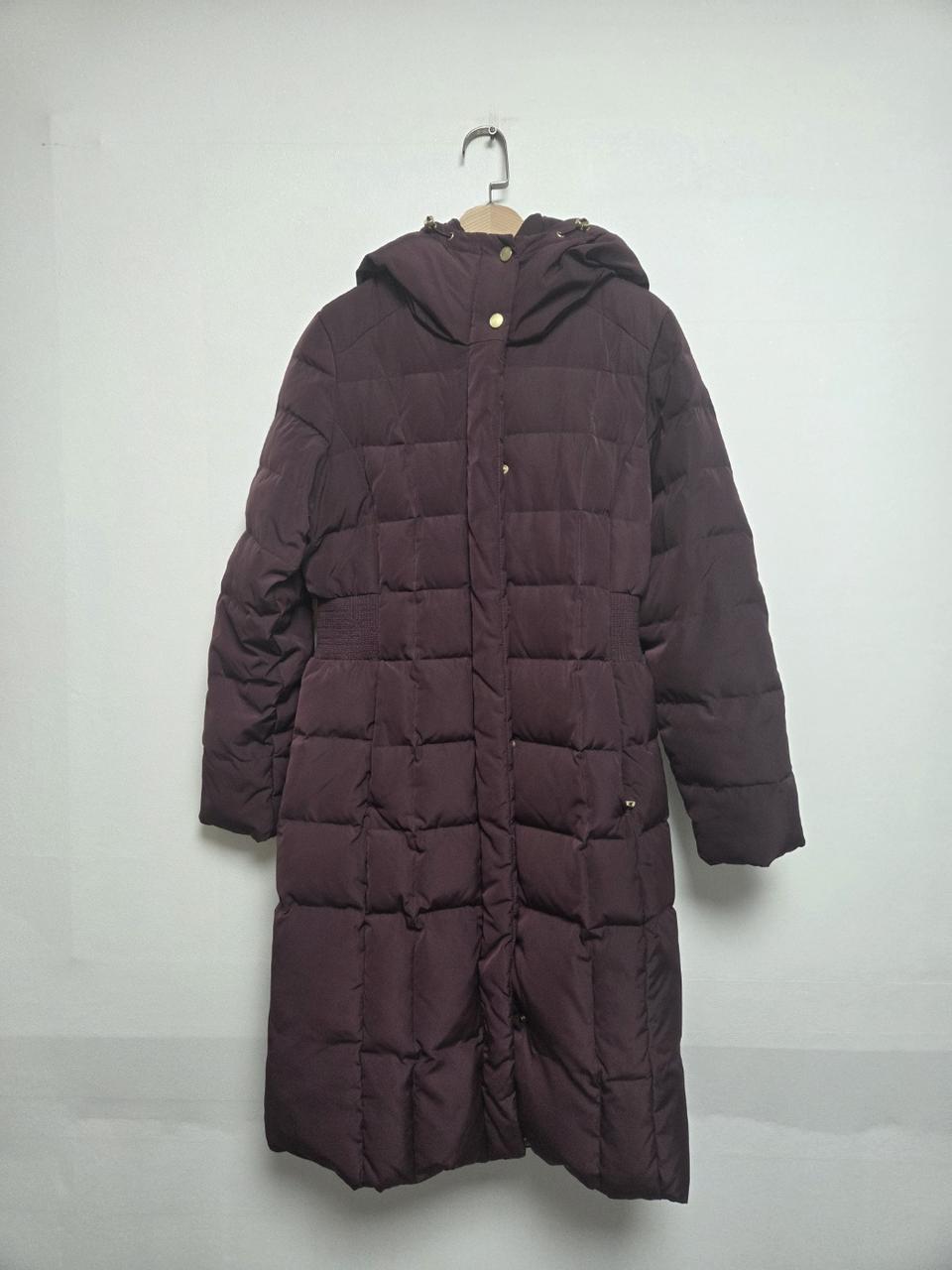 콜한 여성 시그니쳐 다운 패딩 퍼플레드(S) 