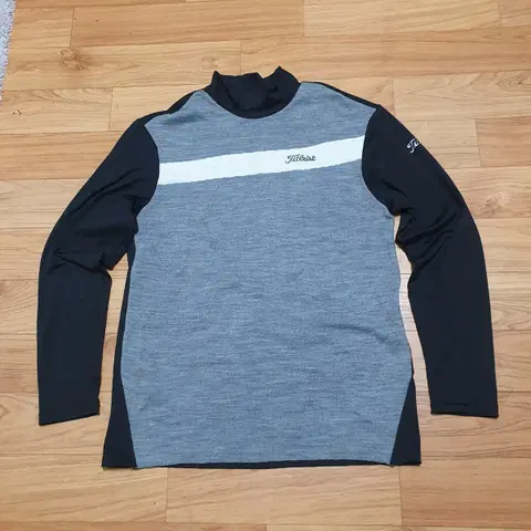 타이틀리스트 골프 남자95 기능성스판 니트 긴팔 티셔츠 남성골프웨어 구