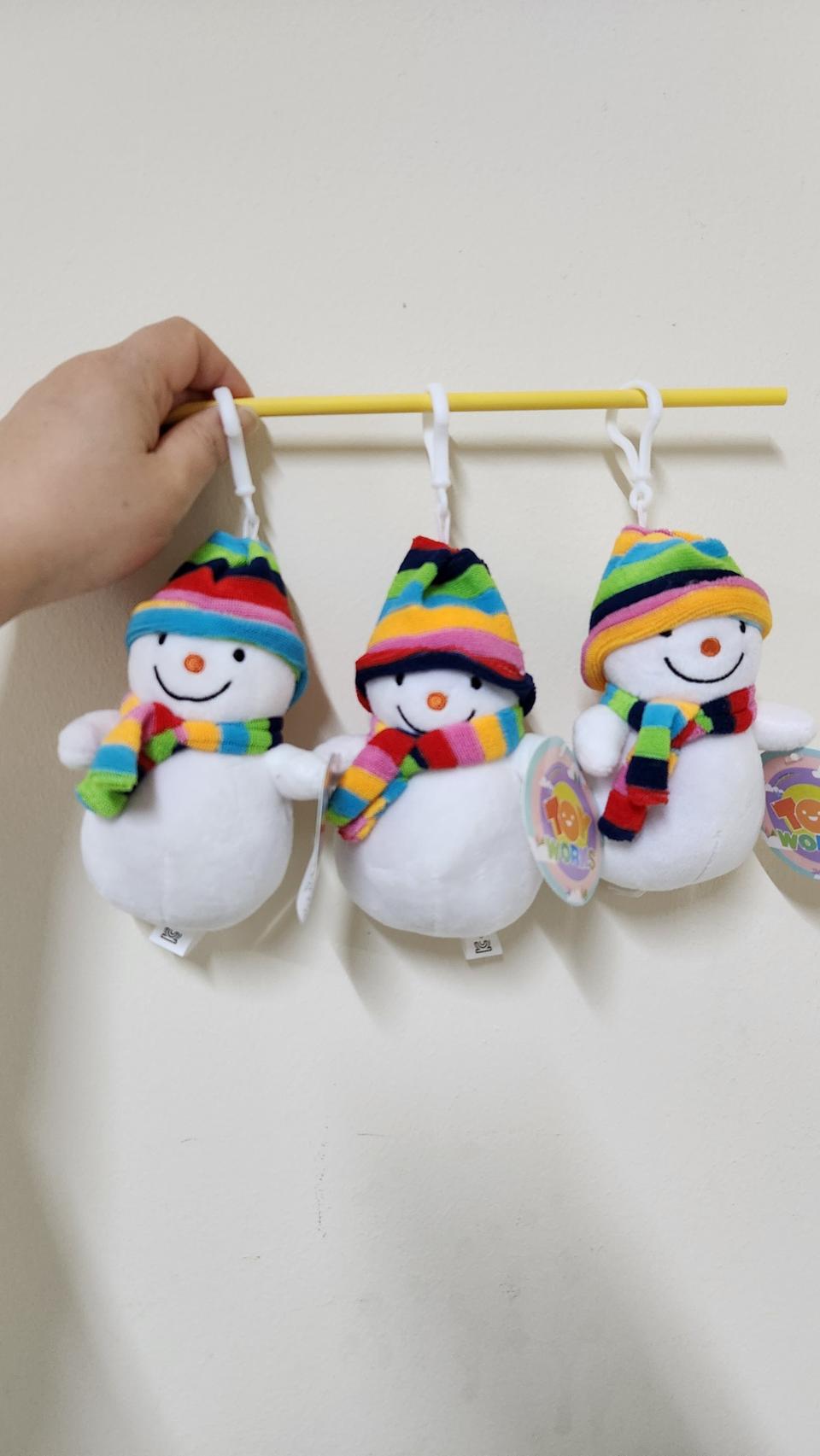 눈사람인형키링 일괄만원