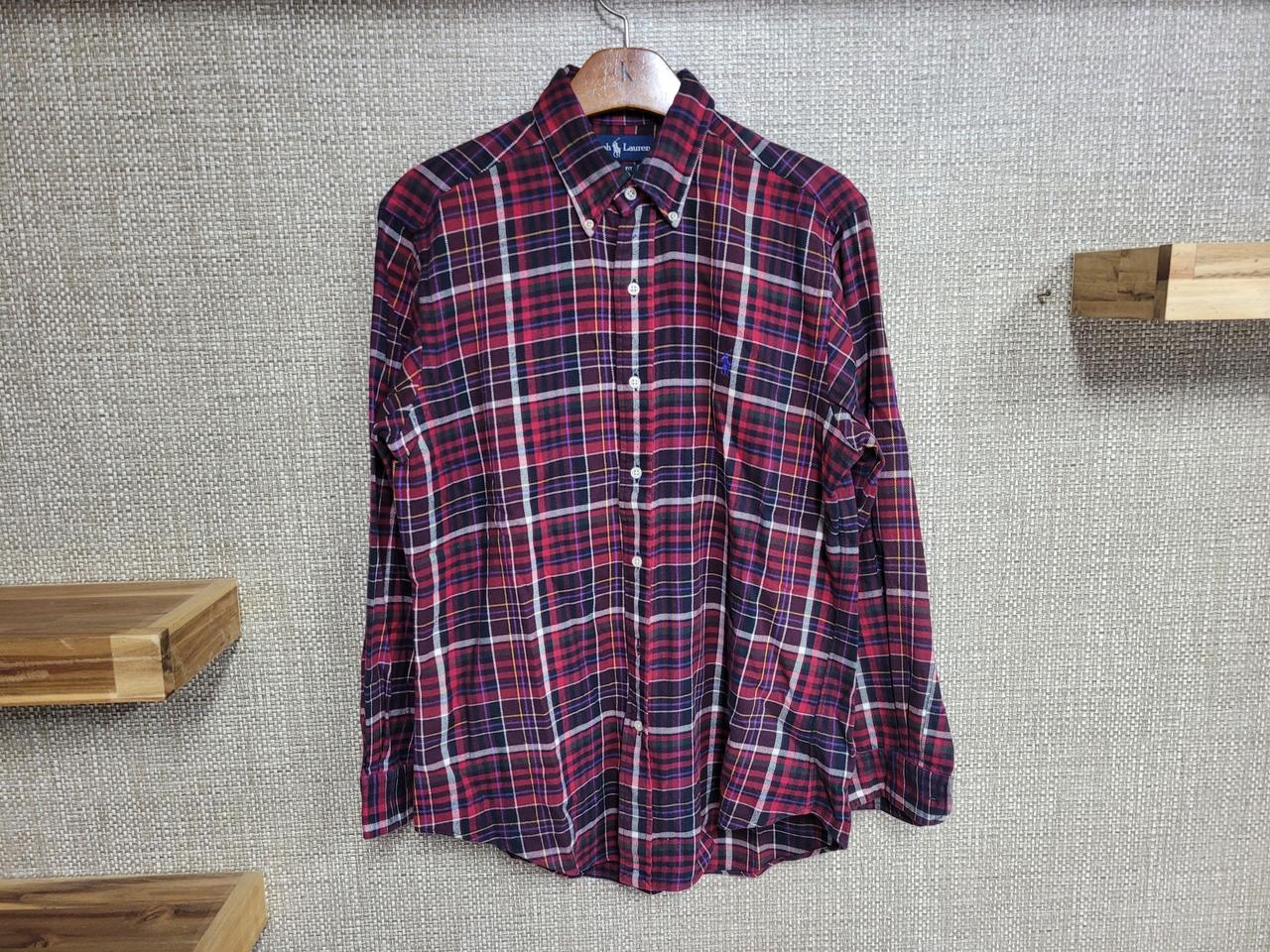 M 100사이즈 폴로 랄프로렌 플란넬 셔츠 빈티지 아메카지