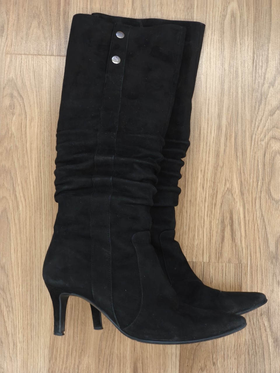 MESSE neo couture 검정색 롱부츠