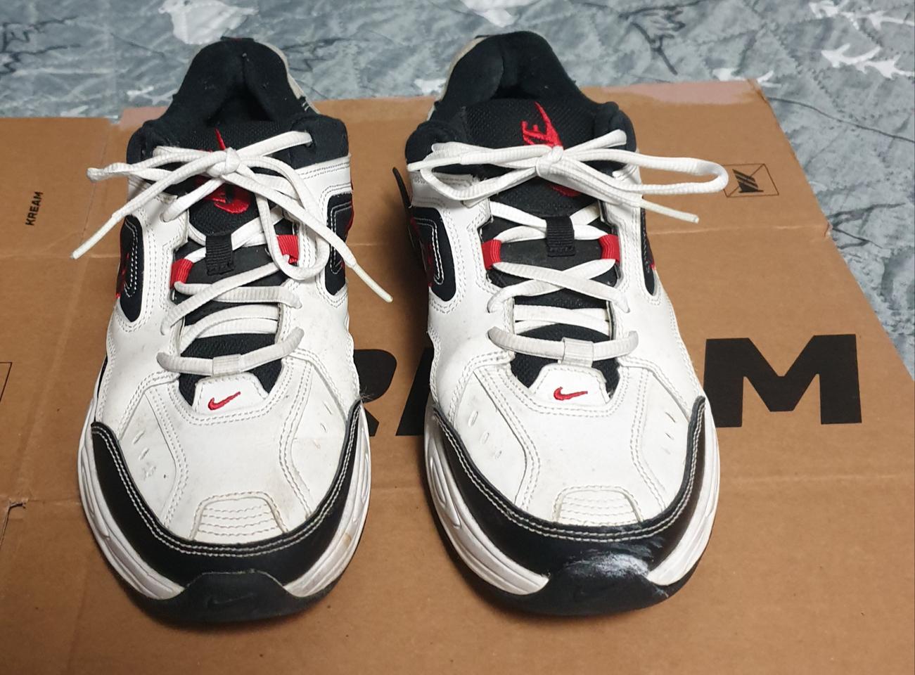 나이키 M2K 테크노 운동화 화이트블랙 (255)