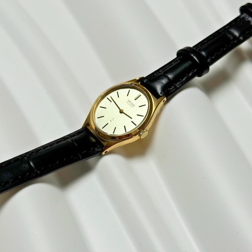 80's90's 세이코 빈티지 금장 라운드 드레스 시계