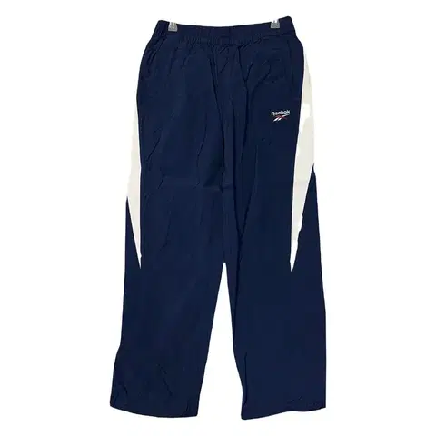 [새상품]리복 네이비 우븐 트레이닝 팬츠 S