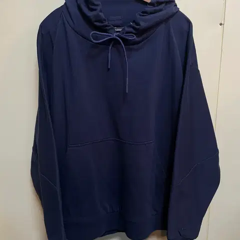 나이키 ESC 멘즈 니트 풀오버 후디 미드나이트 네이비