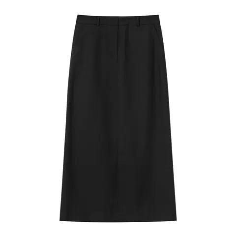 [새상품] SY2c 10만원대 클래식 롱 스커트 블랙