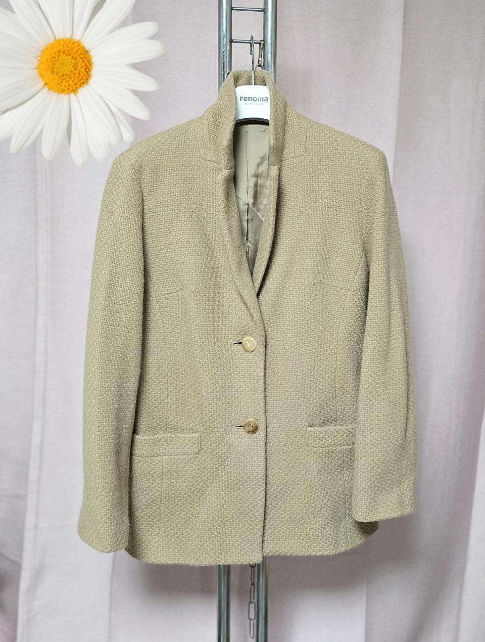 정품 버버리 캐시미어 자켓/여66