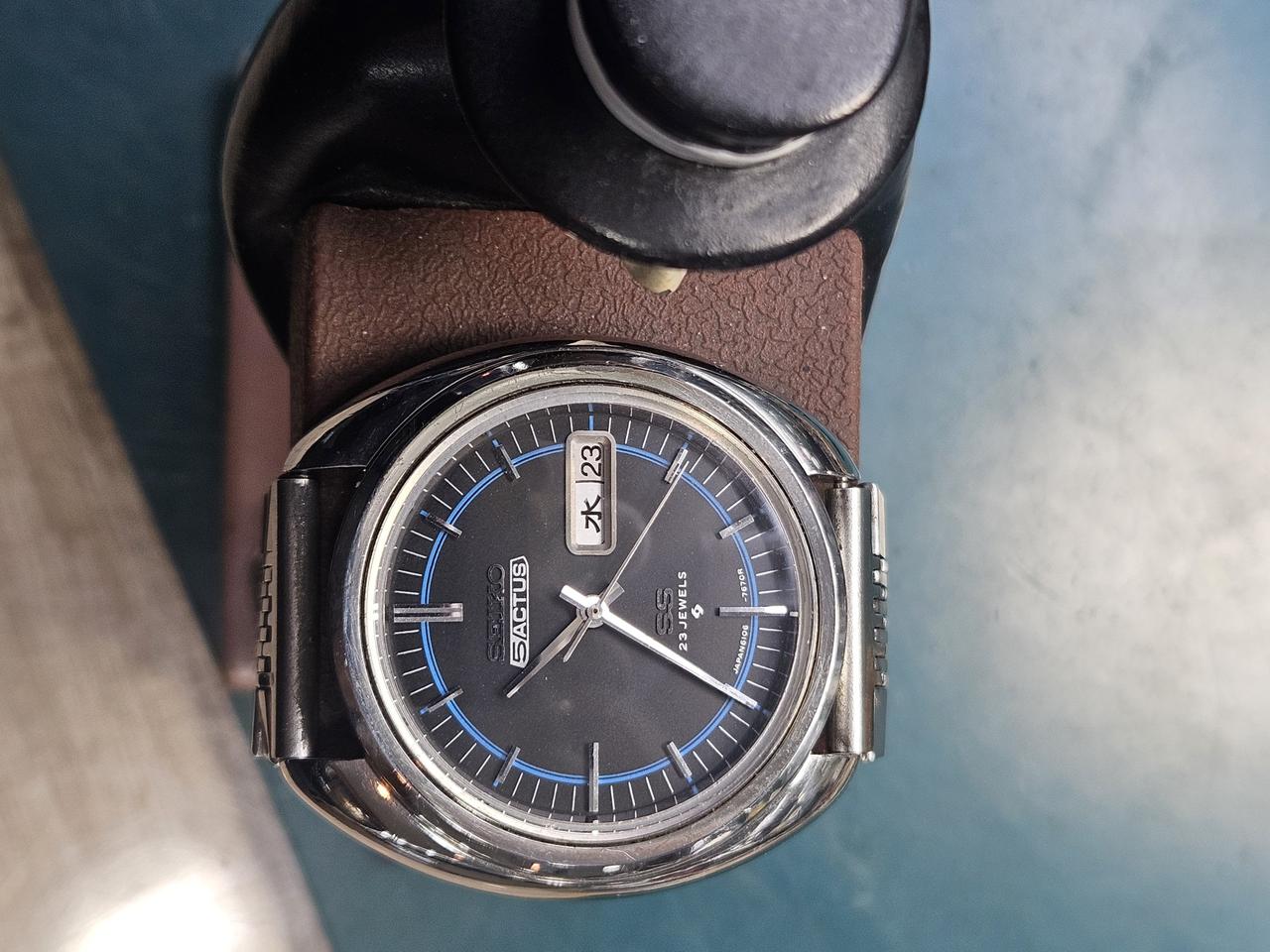 세이코 빈티지 5엑투스 SS 오토매틱 남성용 시계