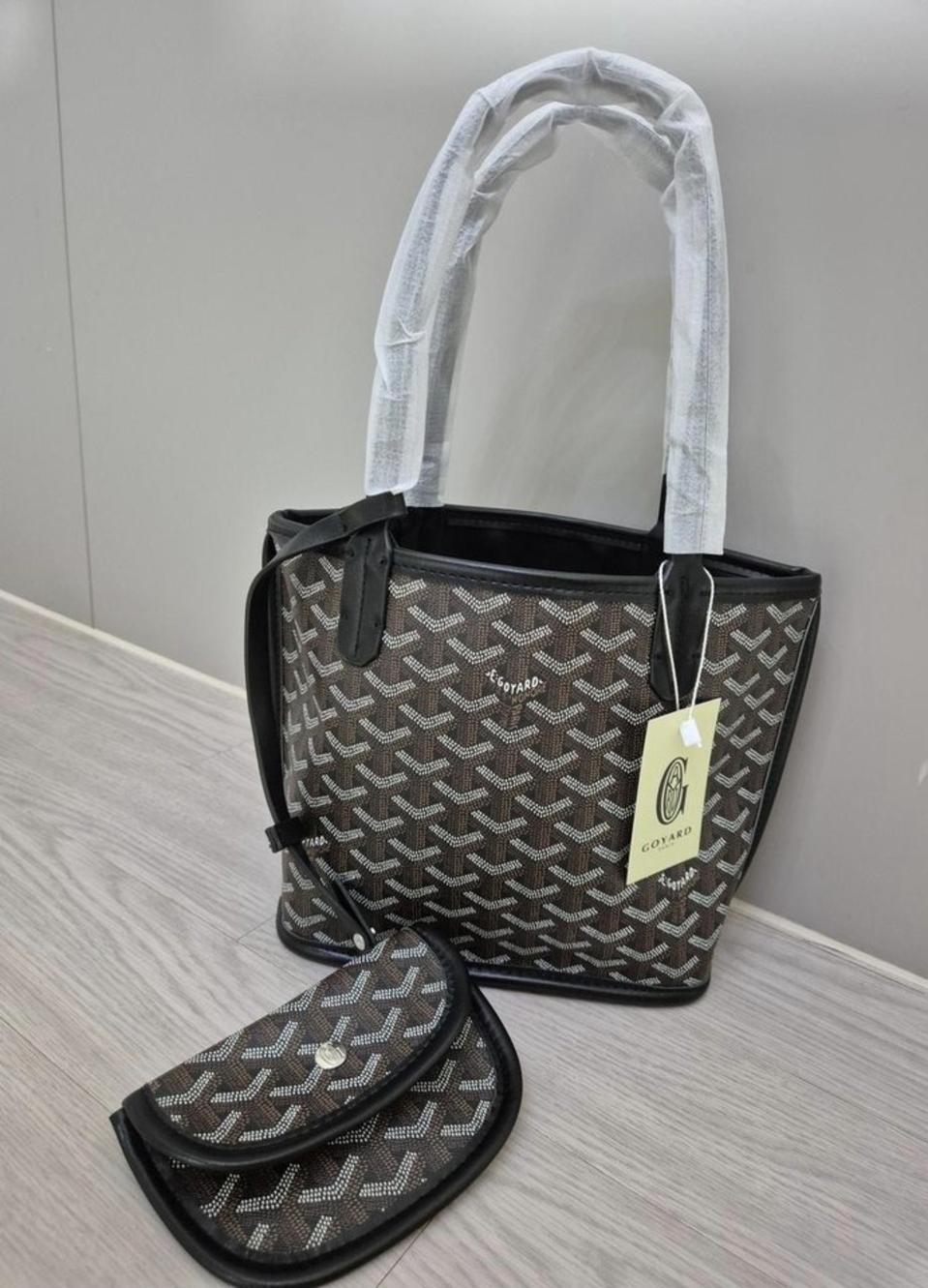 고야드 미니앙쥬 블랙 (새상품)