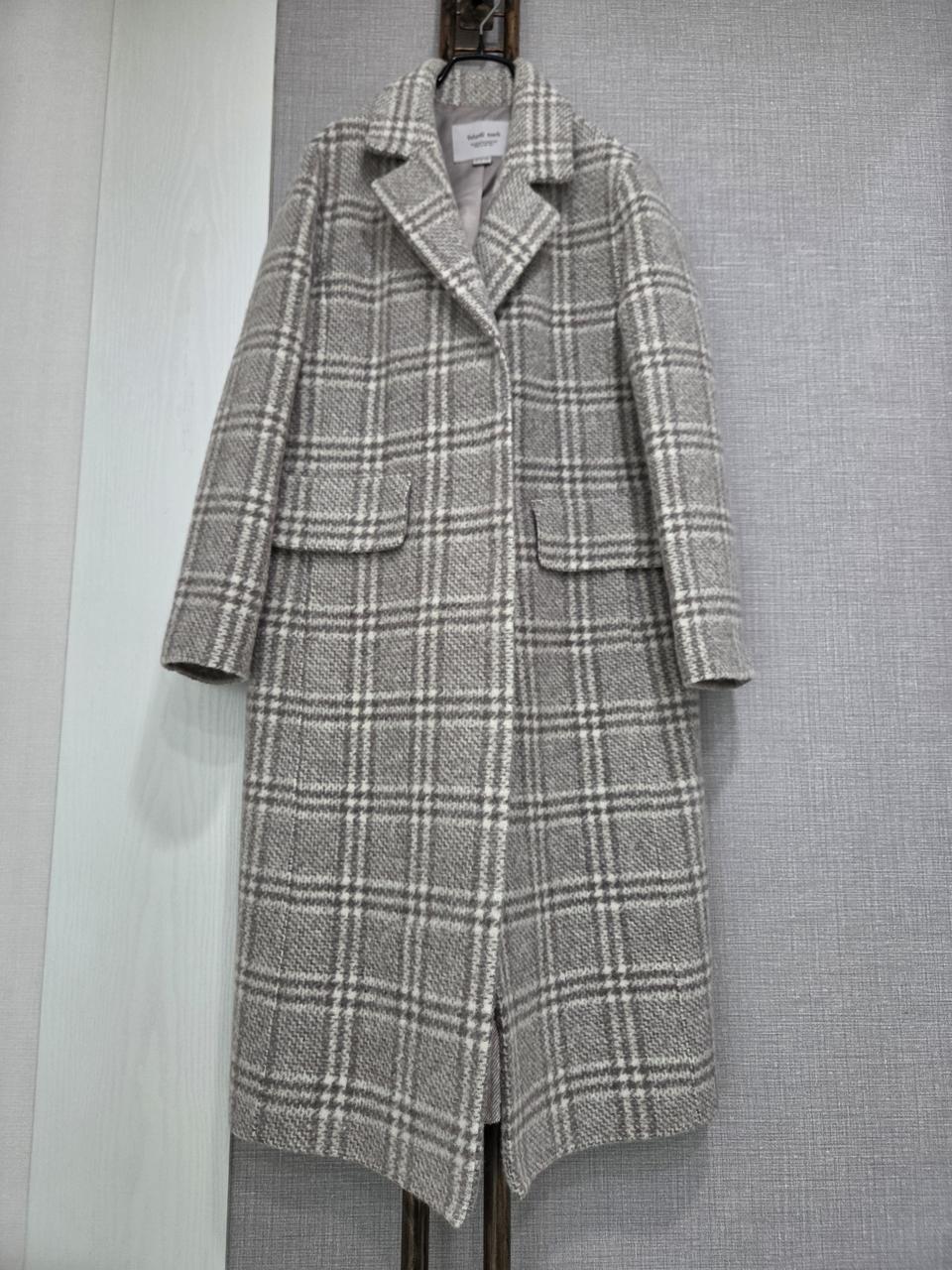 Velardi touch 울,알파카 롱코트