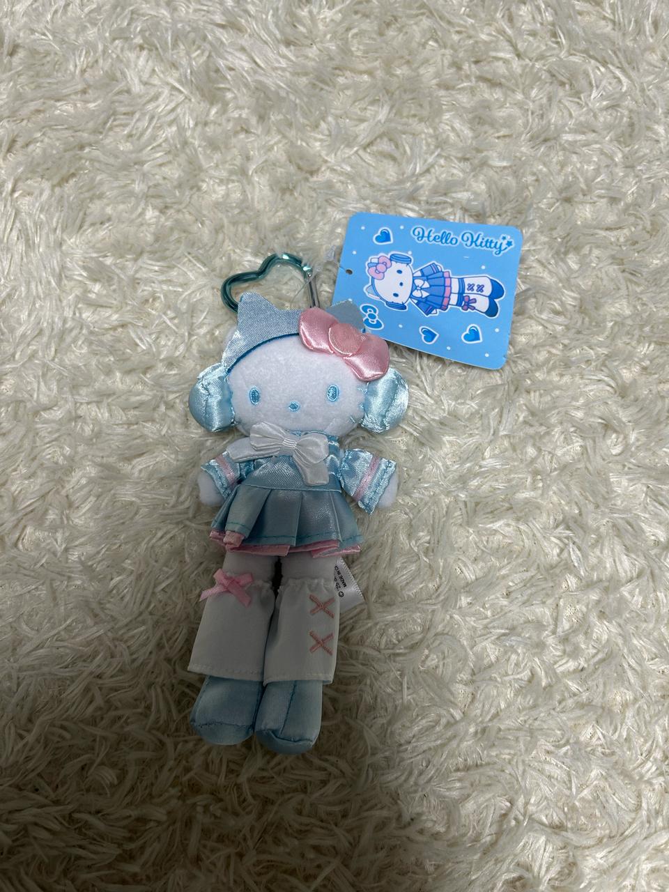 (새상품) 헤드셋 롱다리 키티인형 키링