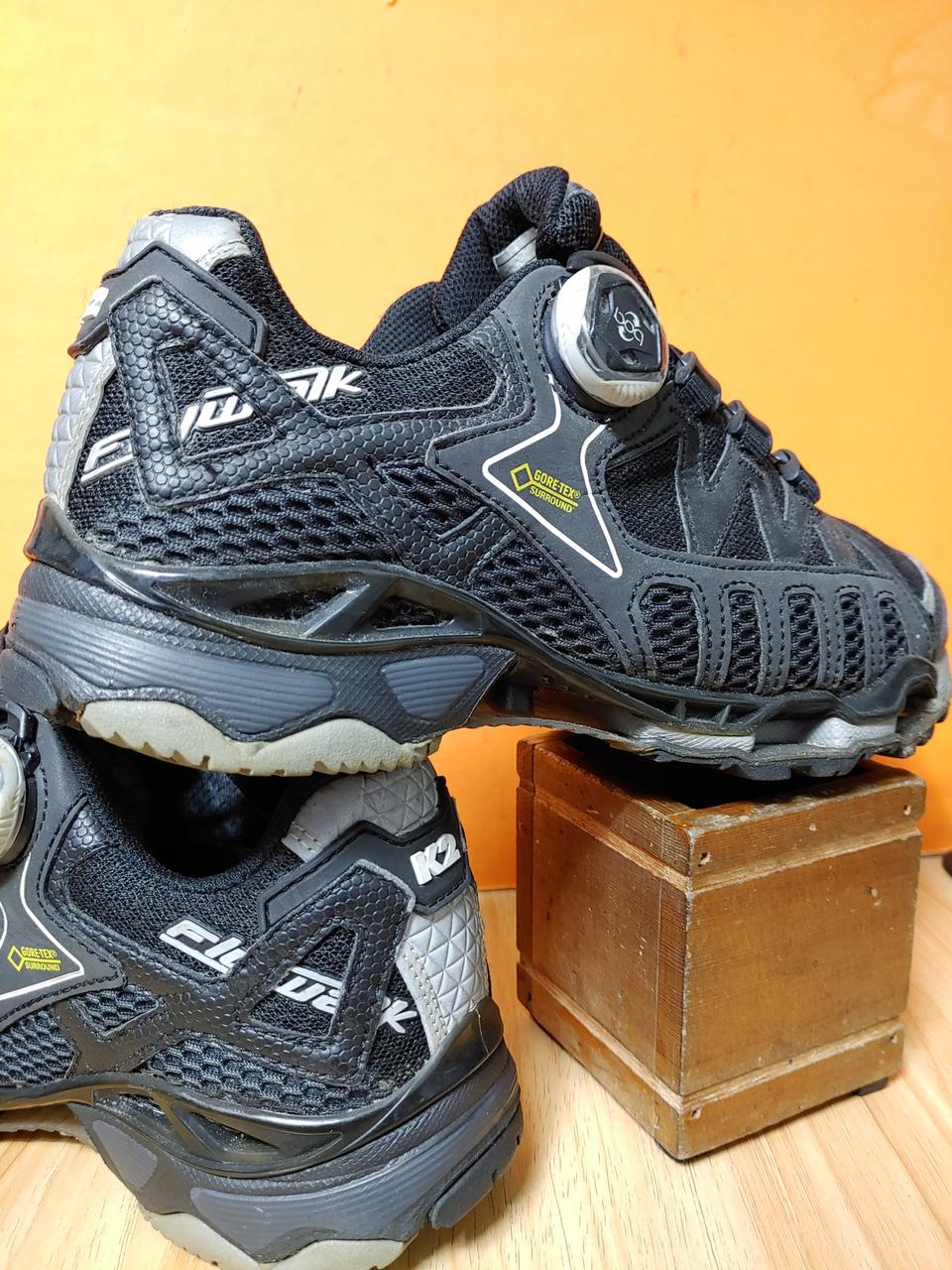 K2플라이워크 서라운드 고어텍스 보아 트레킹화(표기240추천사이즈235)