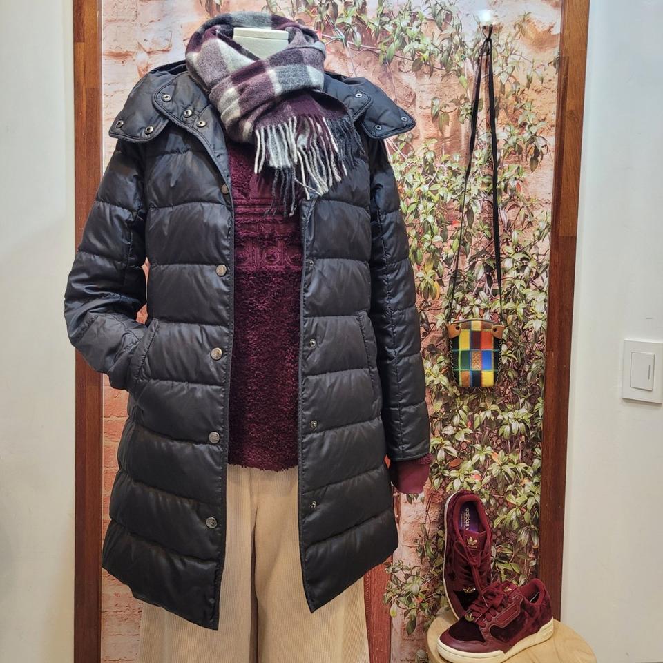 브룩스브라더스 덕다운 미디 패딩 코트