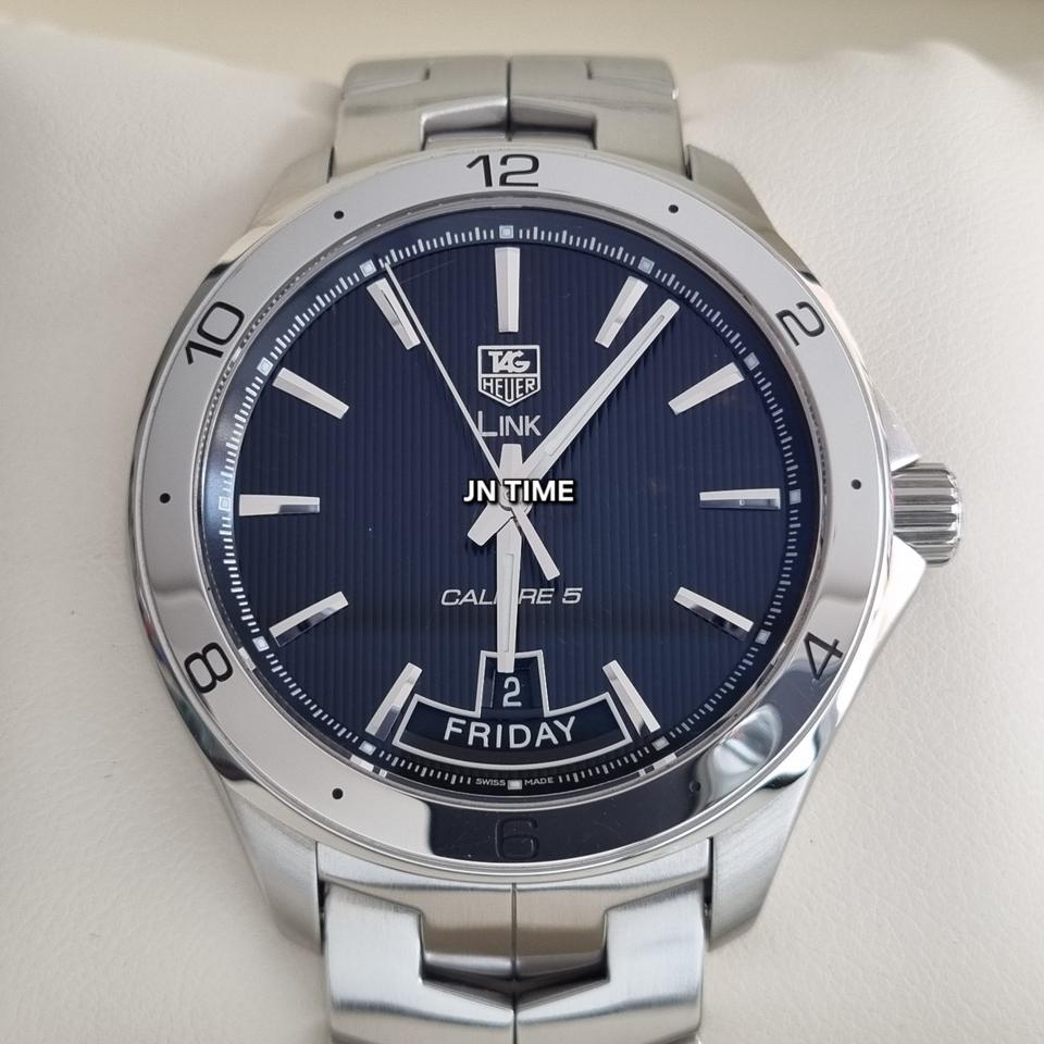 태그호이어 뉴링크 데이데이트 칼리버 5 WAT2010