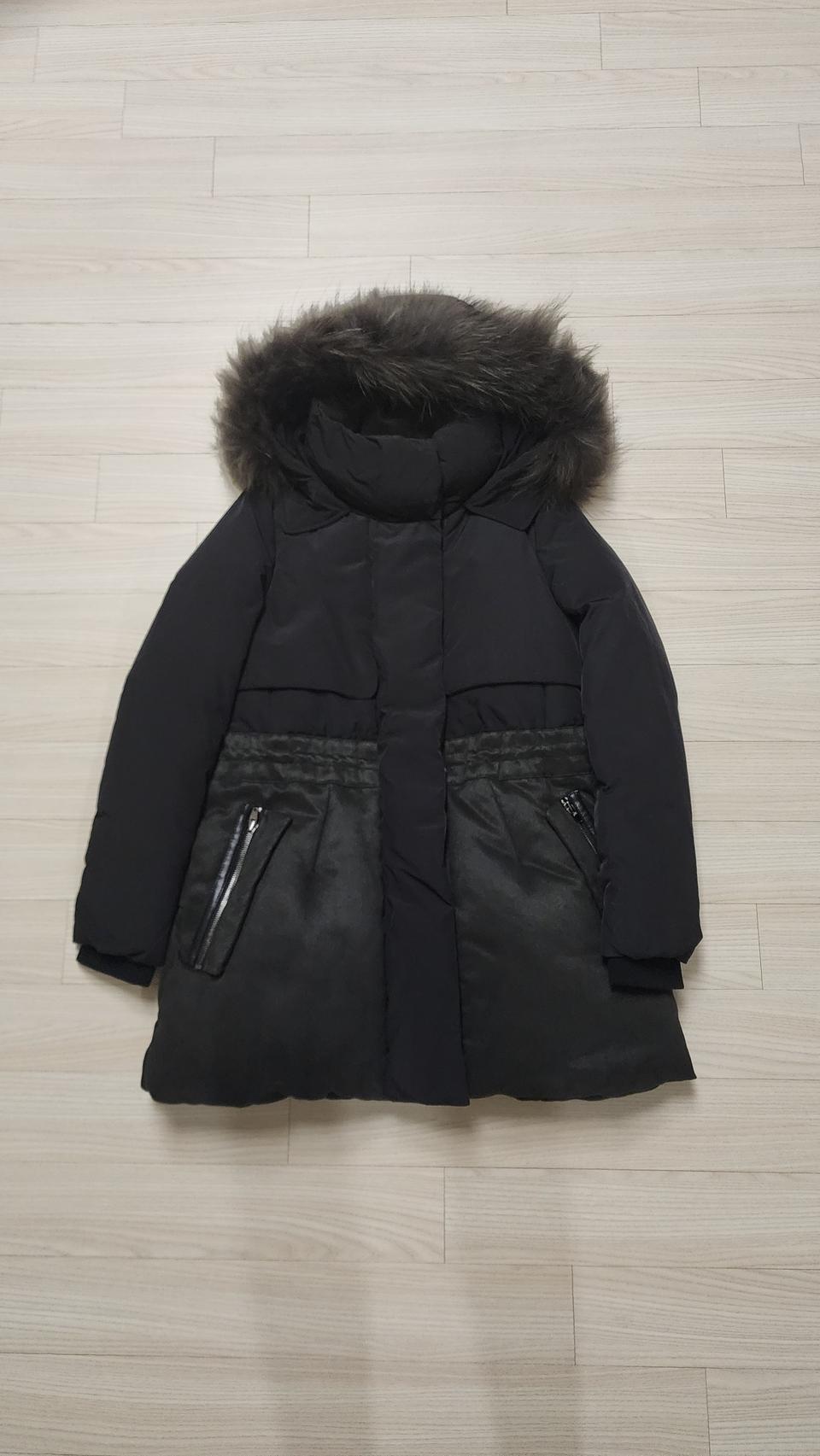 시슬리 다운패딩 코트 55사이즈