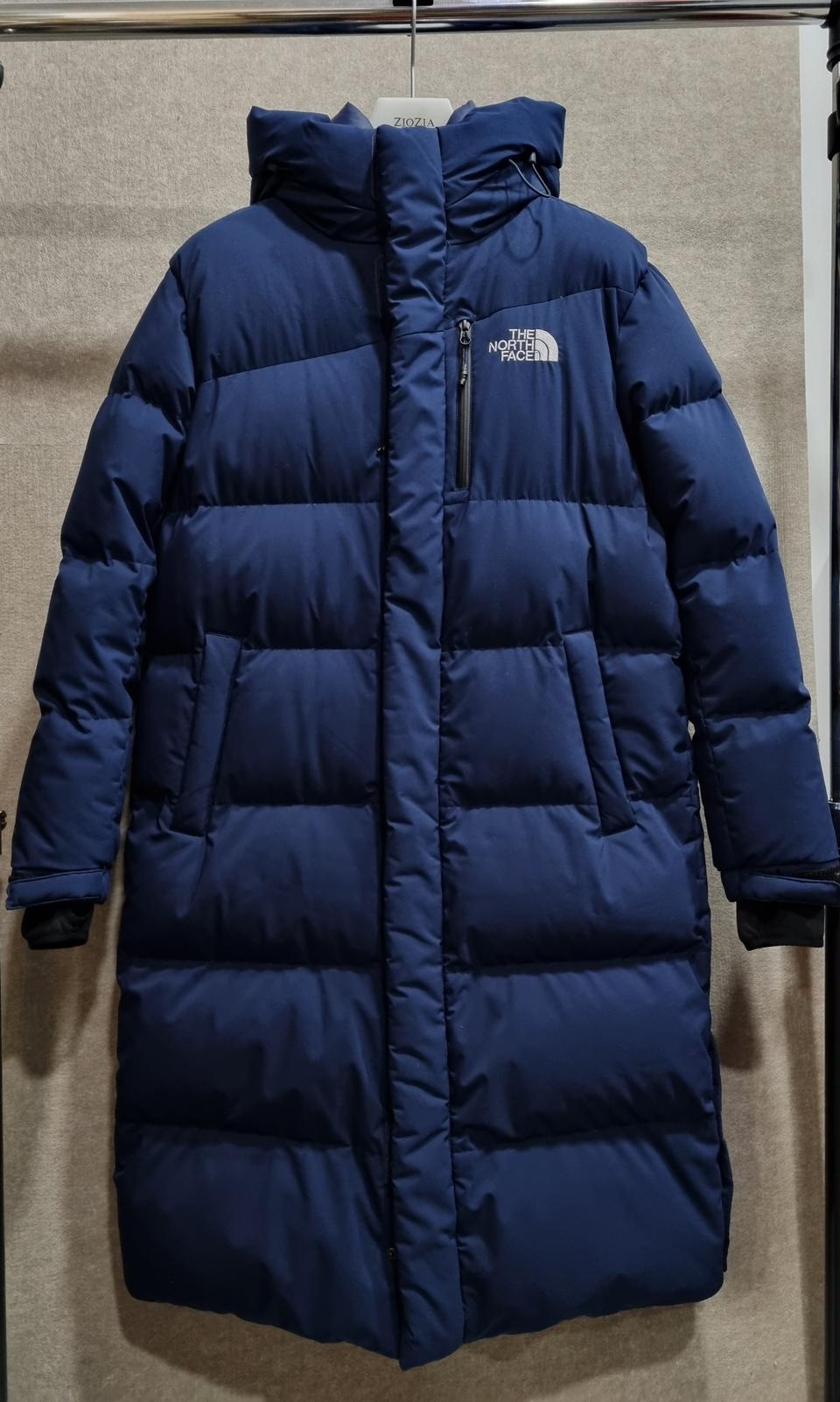 남성 105 노스페이스 오리털 롱패딩